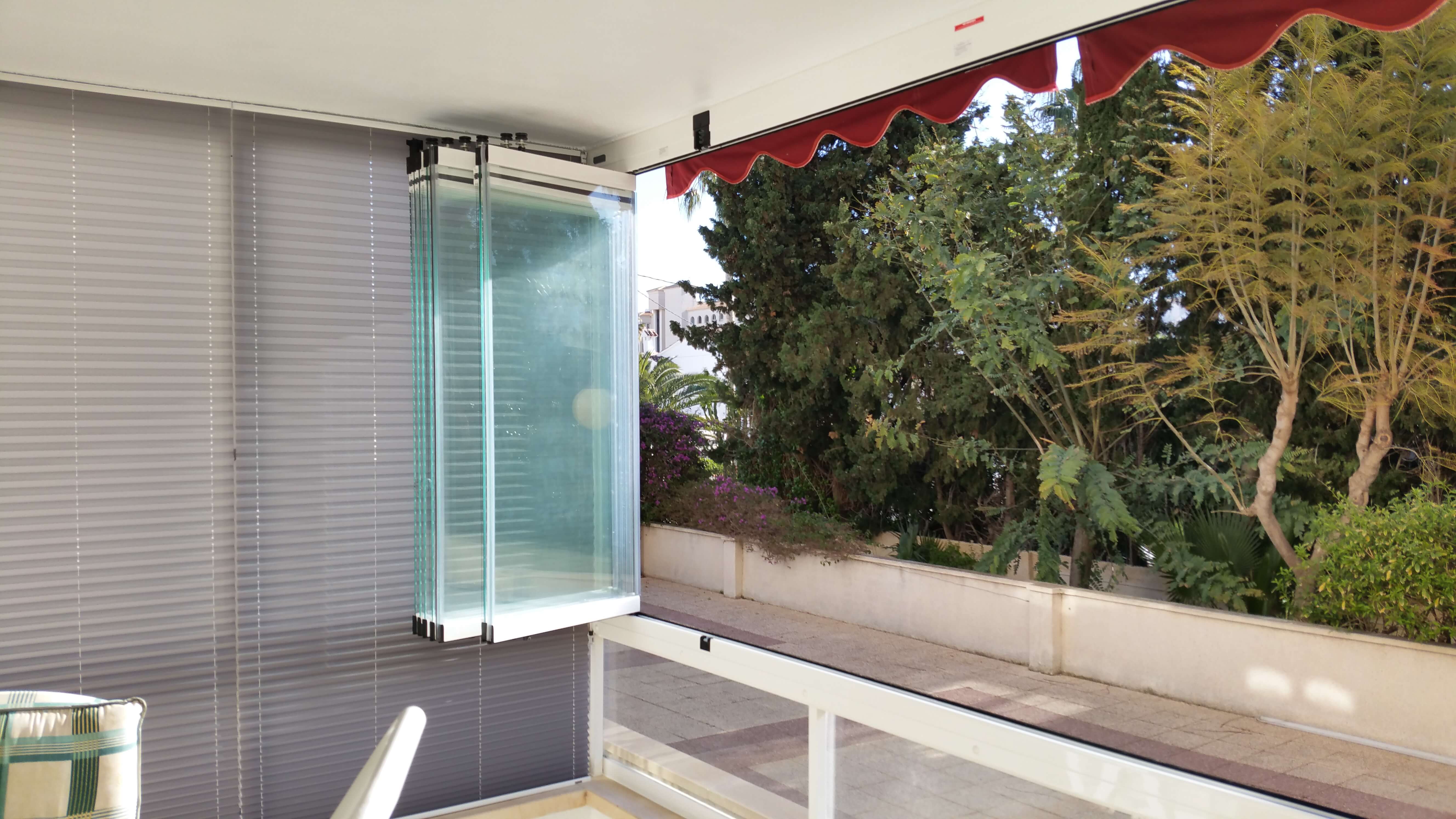 Cortinas de cristal y estores